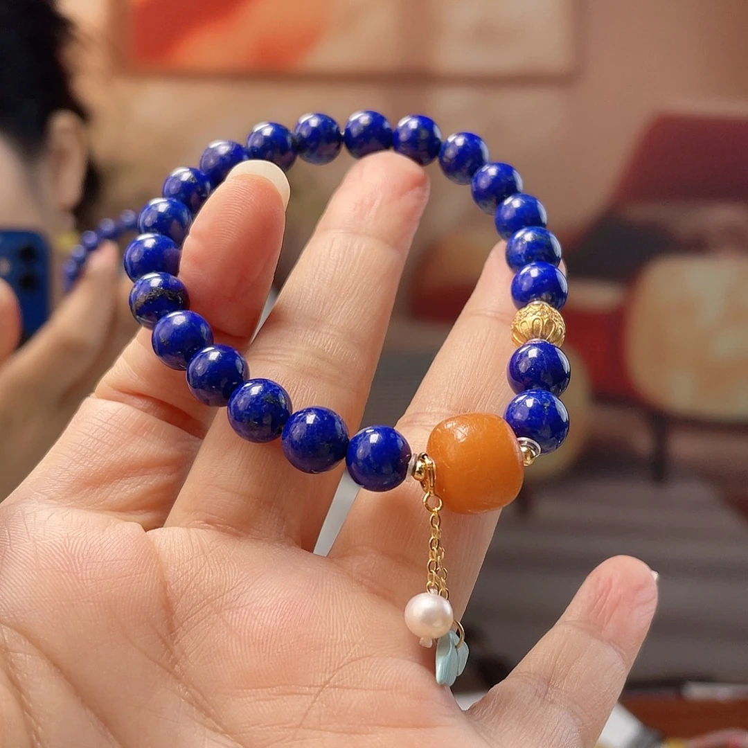 裸石蜜蜡未镶嵌蜜蜡手串
