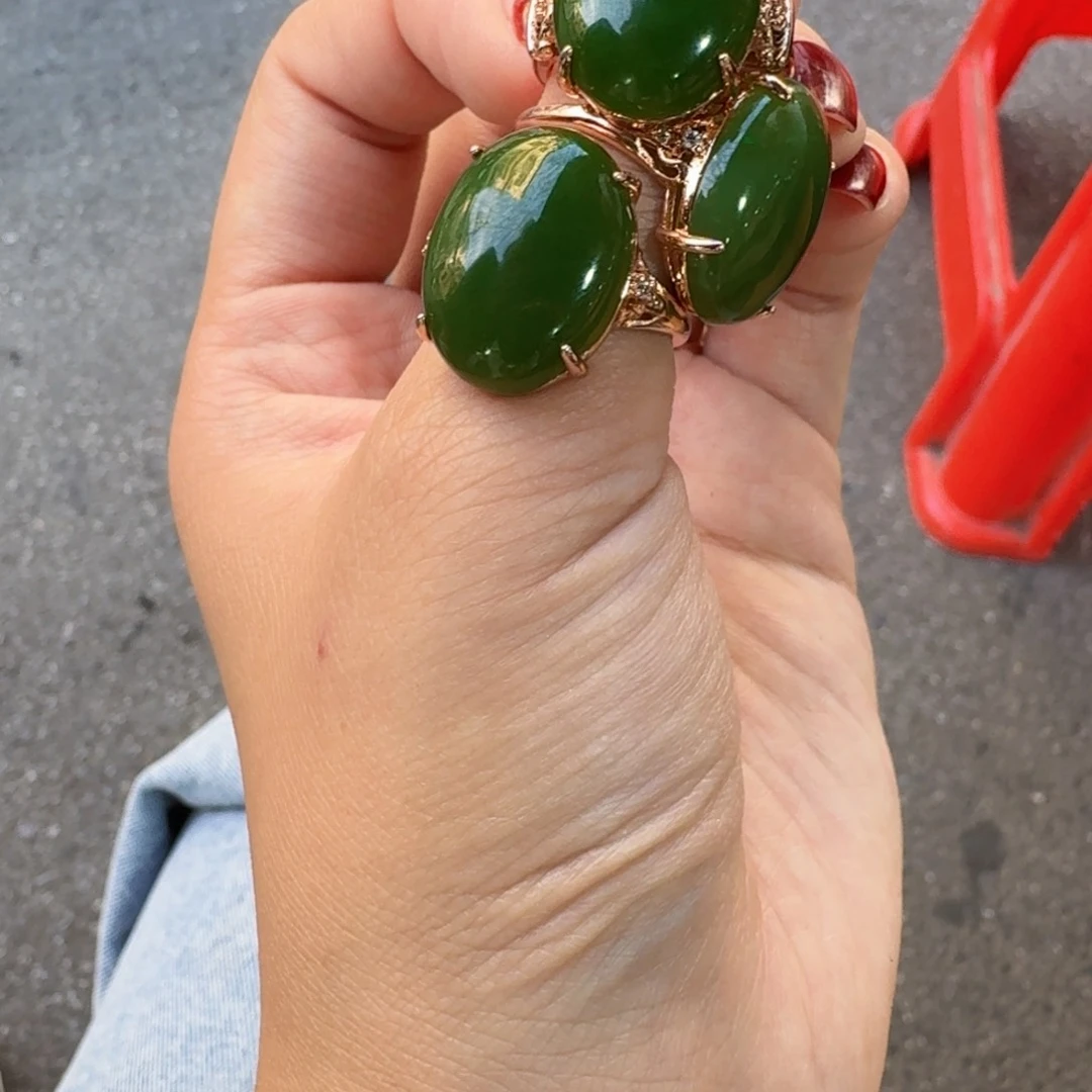 和田玉戒指合金多样性发货 拍一发一