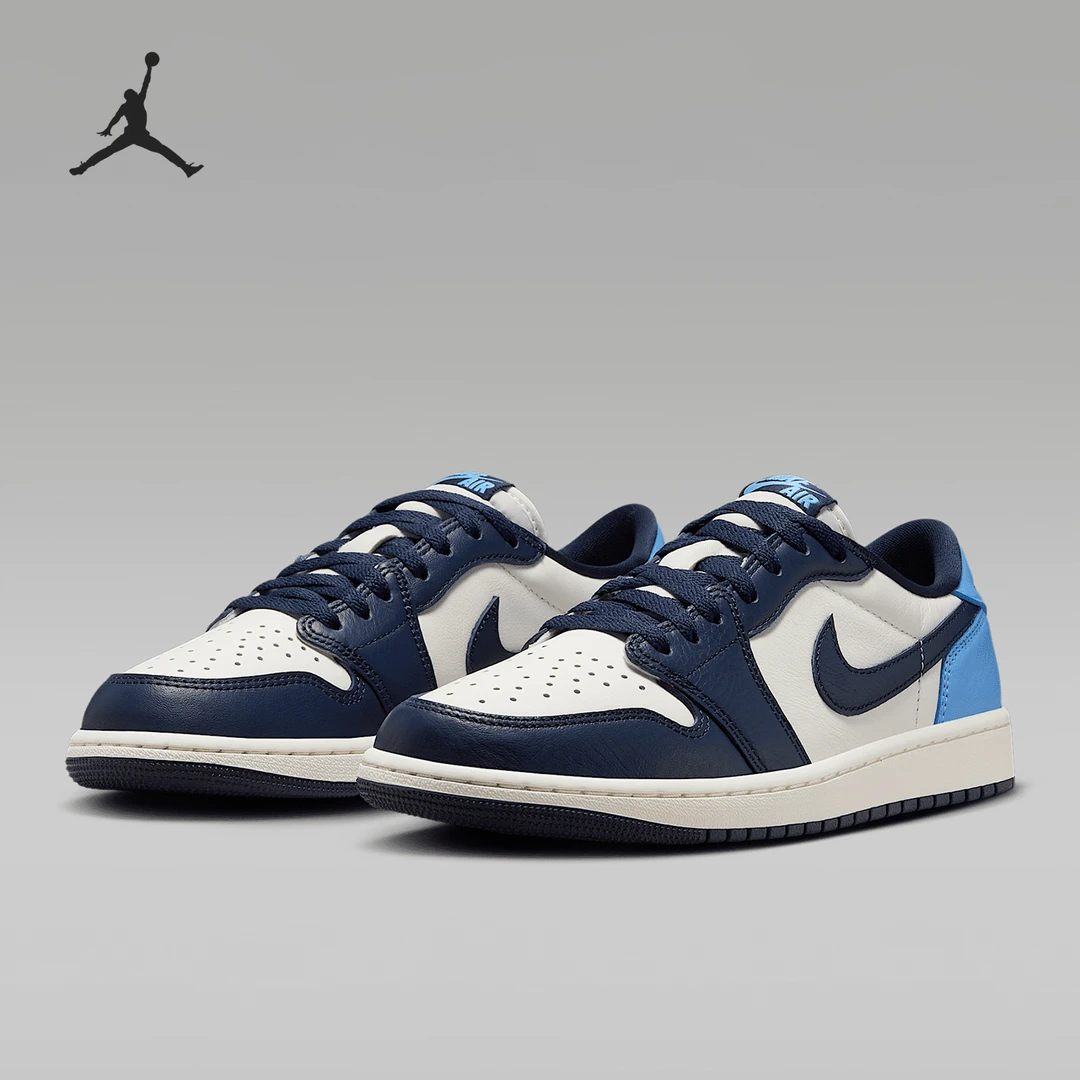 Nike/耐克正品Air Jordan AJ1男士低帮复古篮球鞋CZ0790-400