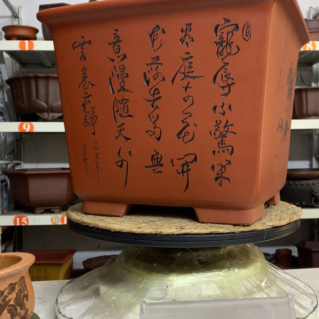 花盆紫砂精品紫砂花盆包邮