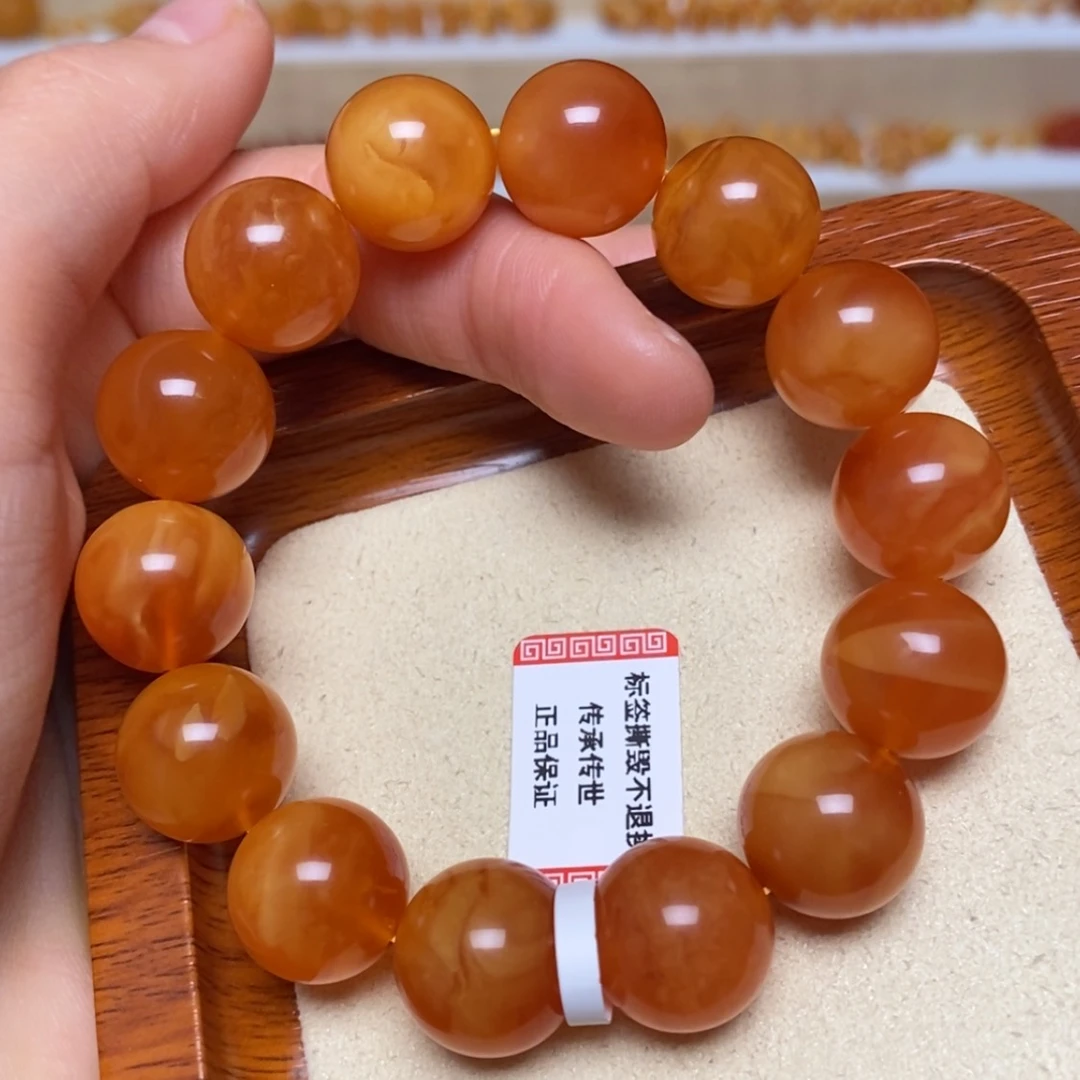 【闪购商品】未镶嵌蜜蜡手链手串