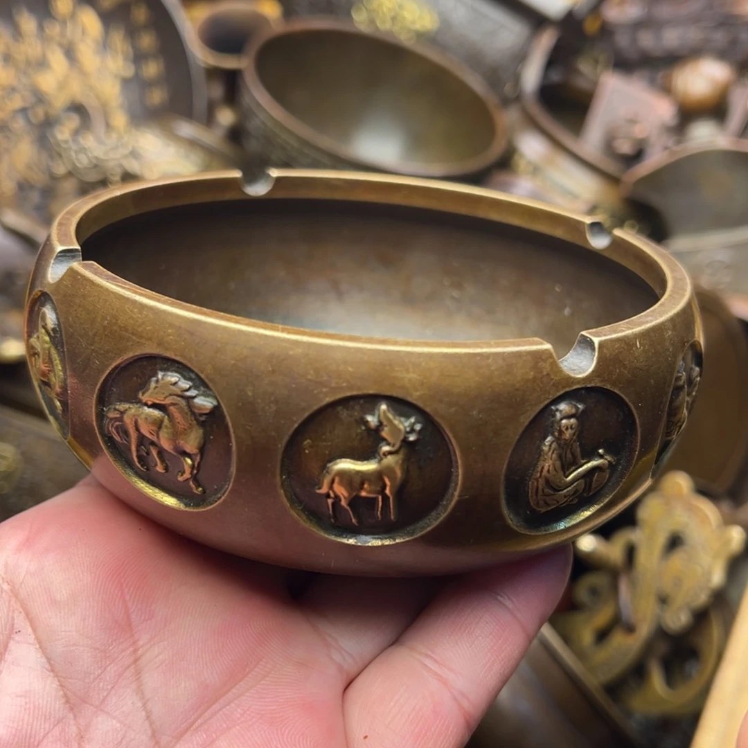 茶壶香炉铜器摆件