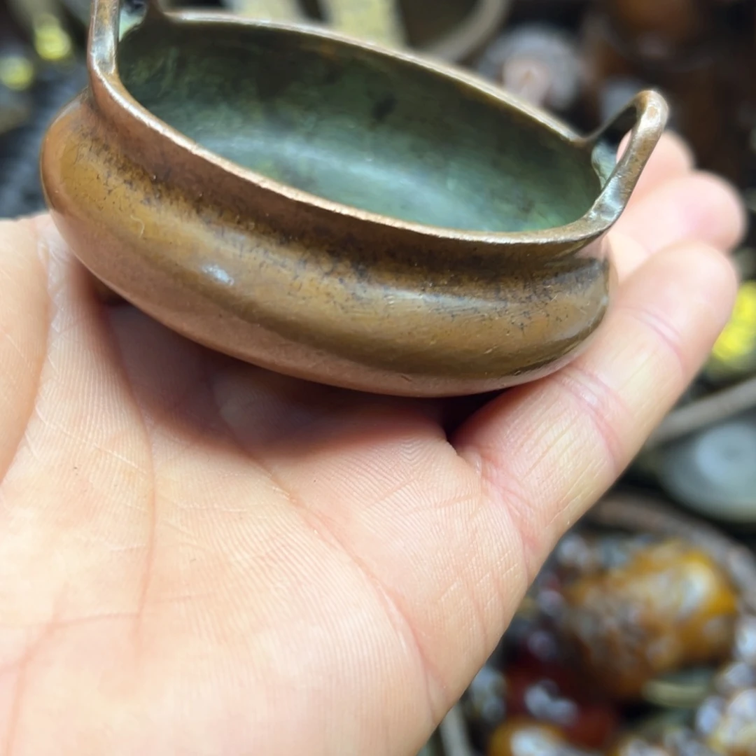 铜摆件欢迎欢迎你