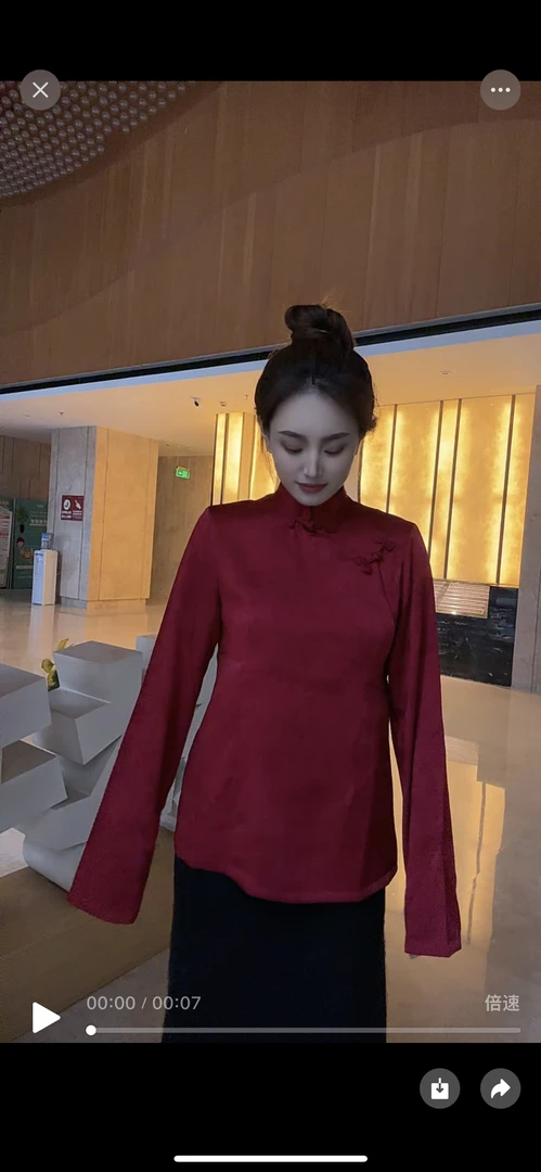 藏衣领服饰·新款衬衫百搭款