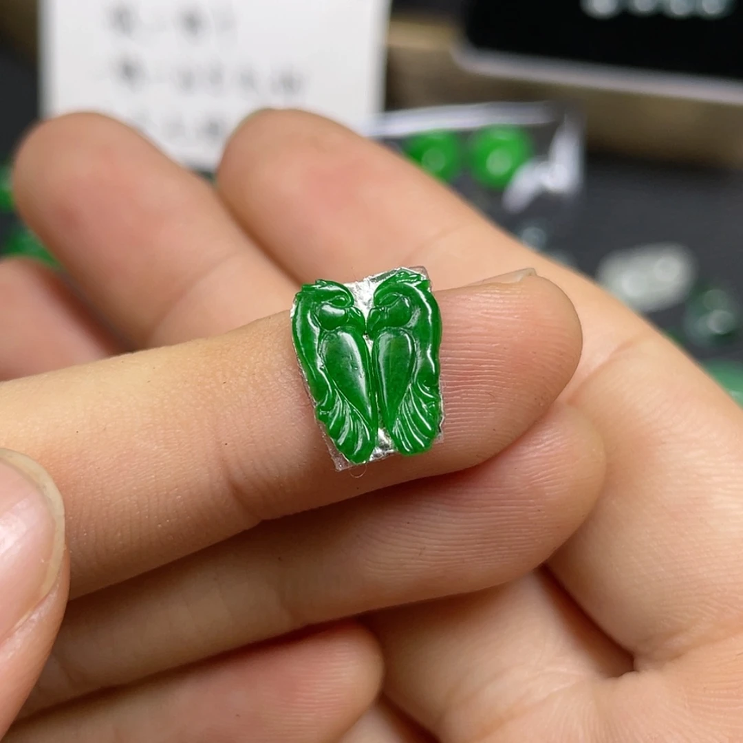 【闪购商品】颈饰未镶嵌翡翠鸳鸯
