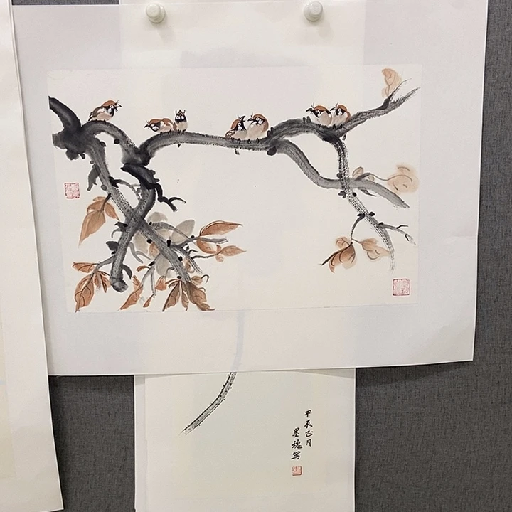 国画手寫手繪作品221