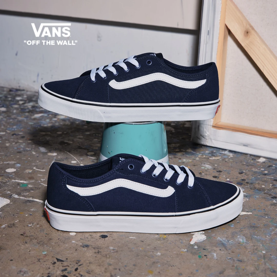 Vans范斯官方 MN Filmore Decon蓝色低帮男鞋板鞋WKZ5M5