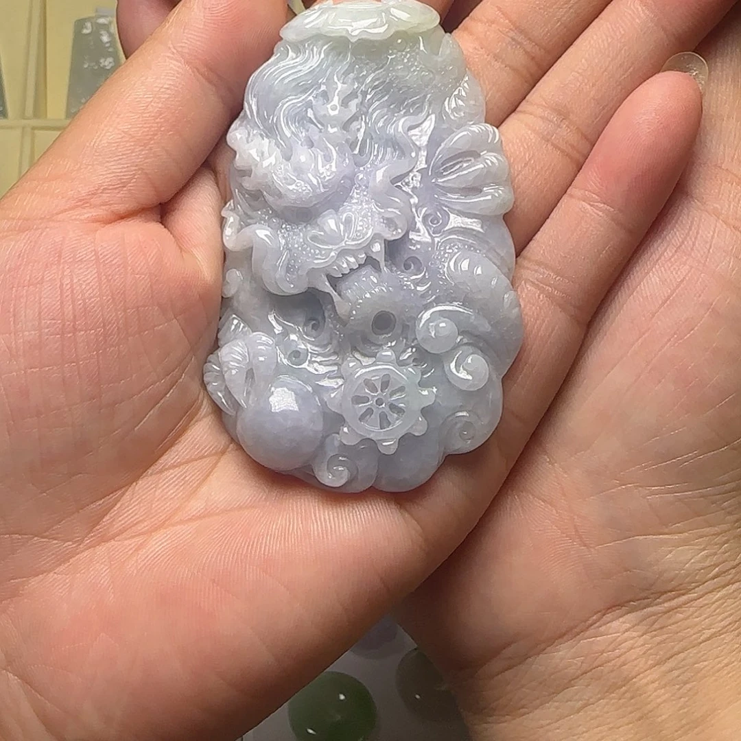 翡翠未镶嵌颈饰天然翡翠
