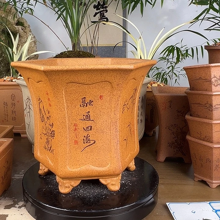 李***哥紫砂花盆紫砂花盆