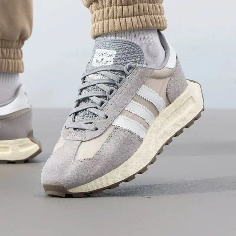 adidas阿迪达斯三叶草运动鞋2025春RETROPY E5男女老爹鞋JQ4099