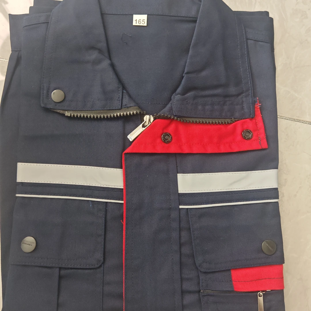 断码清仓春秋长袖工装工装制服男款衬衫户外立领男式套装