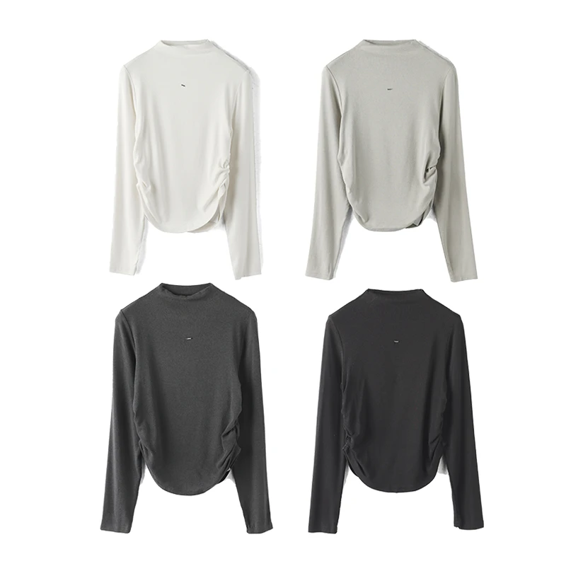 40705【LI系列】纯色打底修身长袖T恤15TD3862T