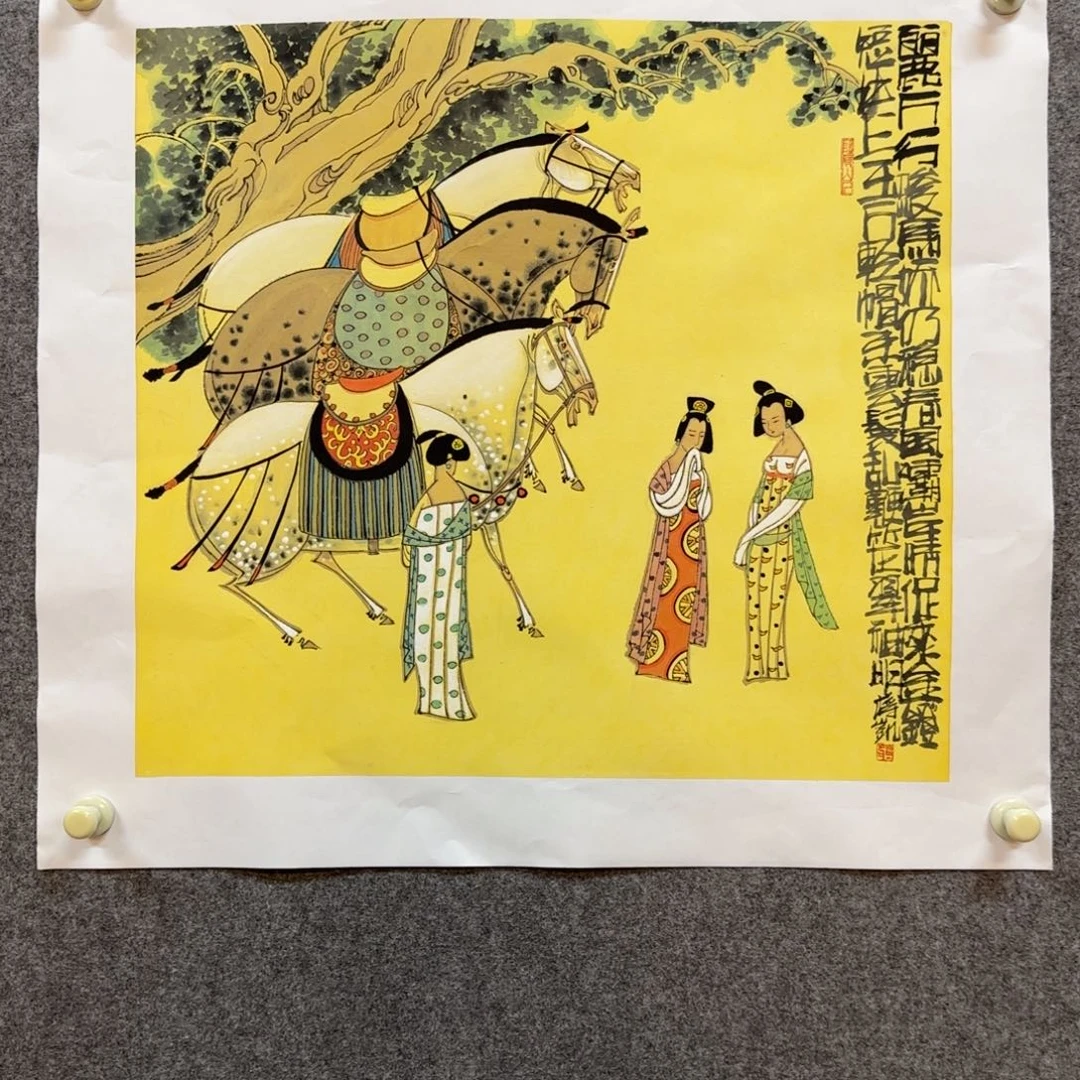 国画蒋凯老师手绘作品