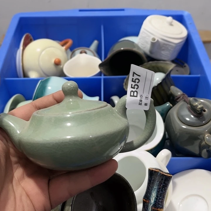 茶具默认微瑕瓷器、茶具、壶、摆件，介意勿拍