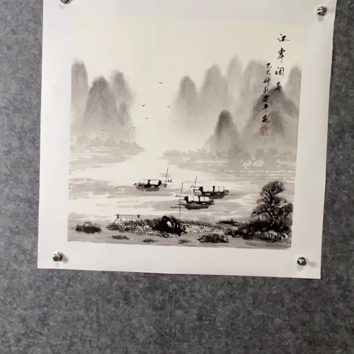 国画精品手绘国画作品