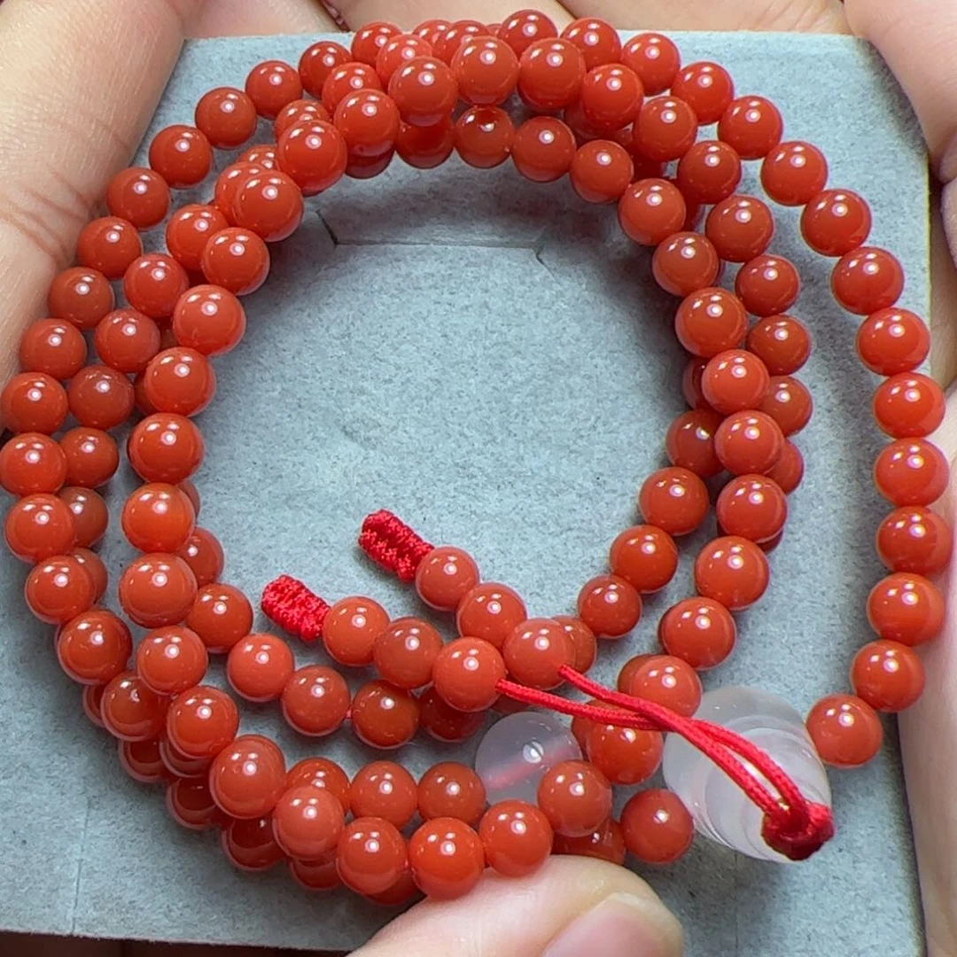 未镶嵌手串南红玛瑙