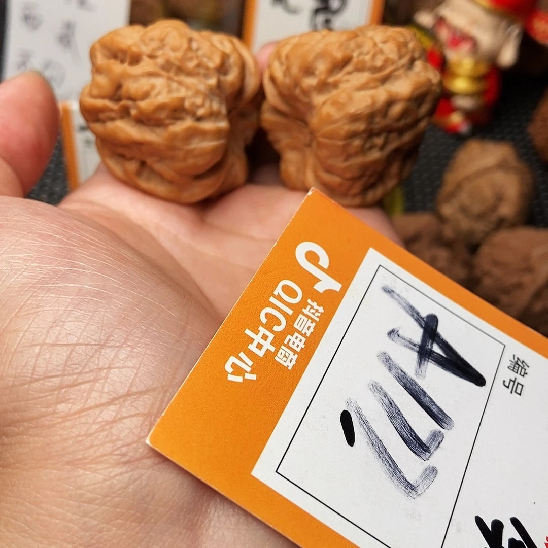 吊坠文玩核桃福*蛤蟆