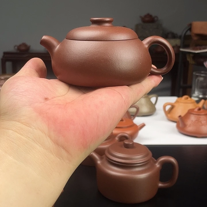 茶壶紫砂宜兴紫砂壶半手工