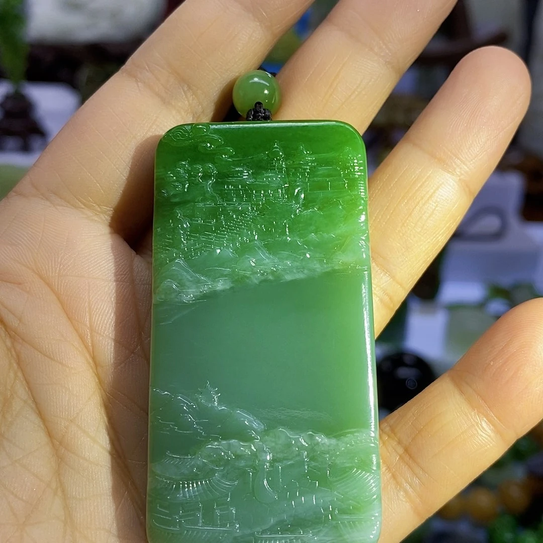 未镶嵌和田玉挂件