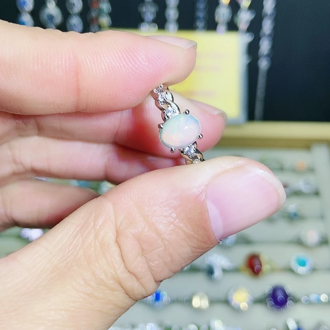 【闪购商品】未镶嵌欧泊戒指