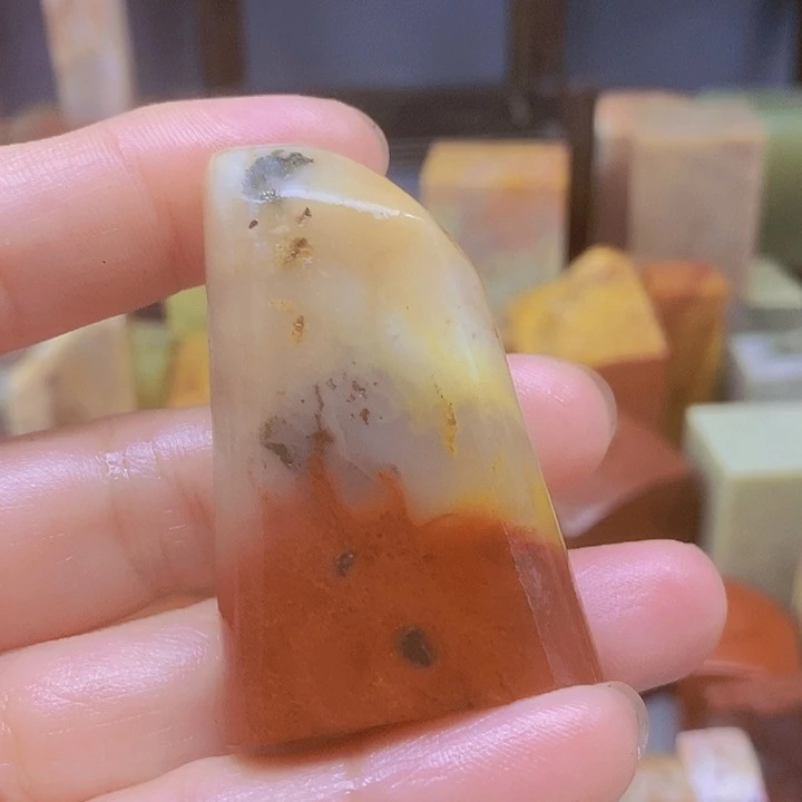 醉***漓寿山石印石天然原石