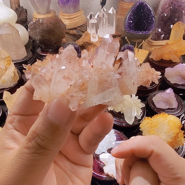 水晶珠宝半成品未镶嵌天然