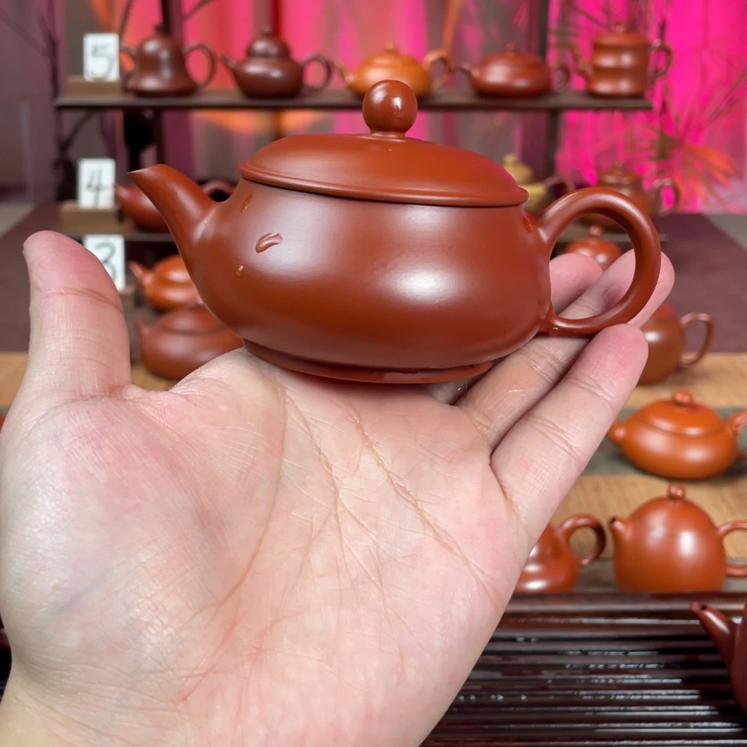 紫砂茶壶精工超薄明炉120cc