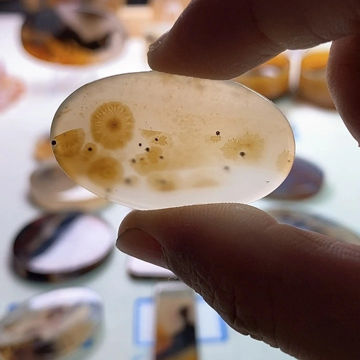 玛瑙/玉髓未镶嵌珠宝半成品