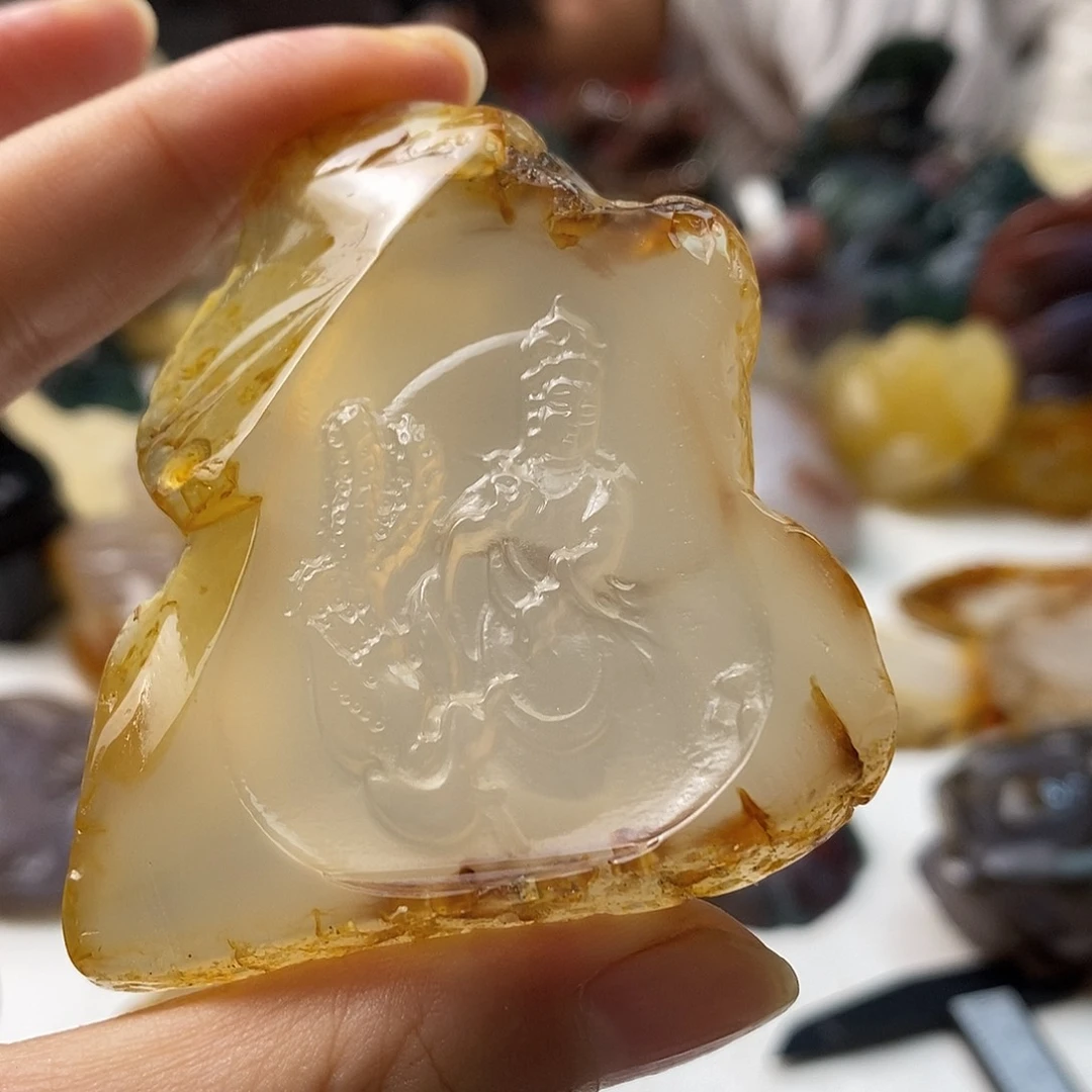 玛瑙/玉髓未镶嵌颈饰