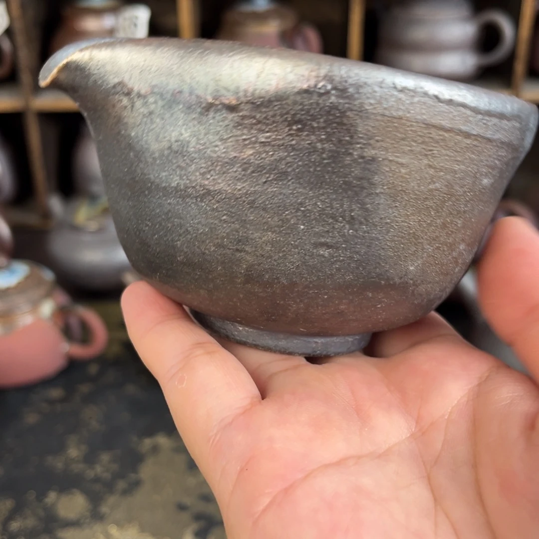 柴烧茶器主人杯子