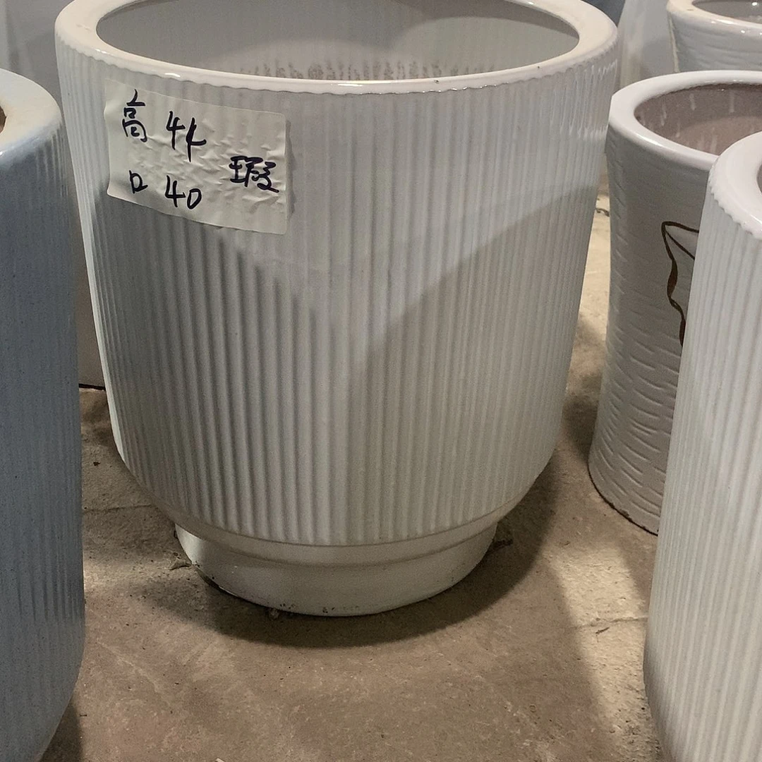 高温陶瓷花盆微瑕