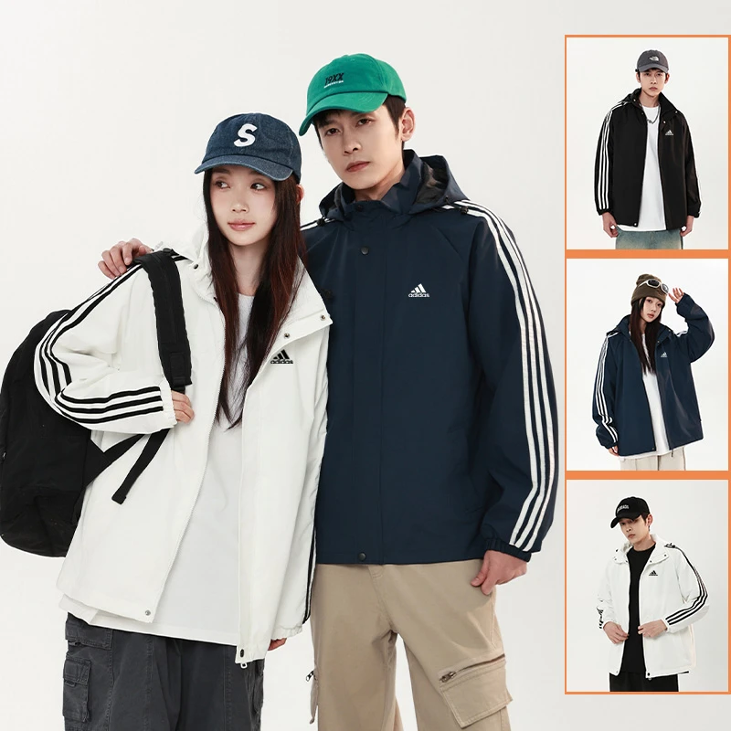 阿迪精选三叶/草宽松运动上衣男女同款