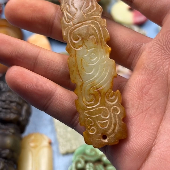 其他陶精品手把件摆件