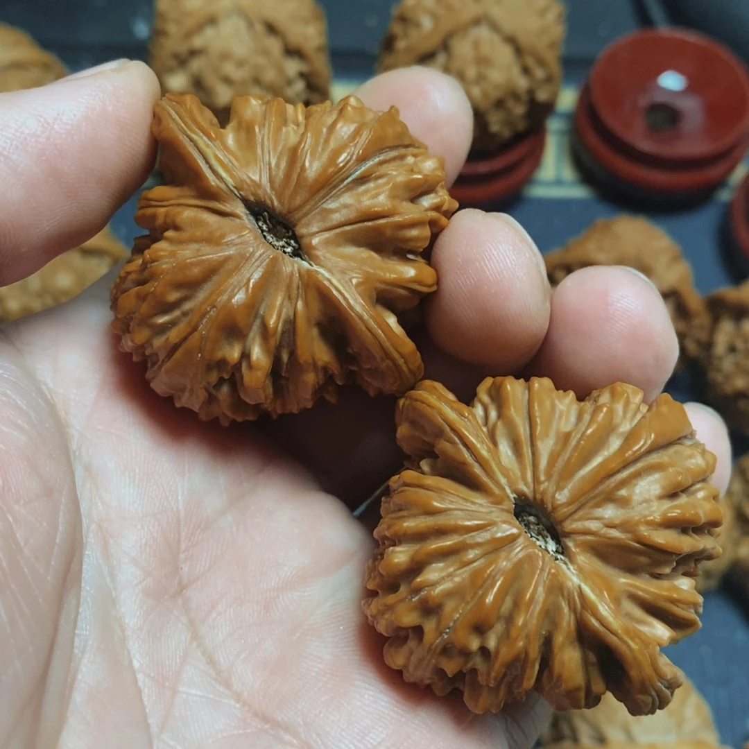 文玩核桃把件四座楼43 188