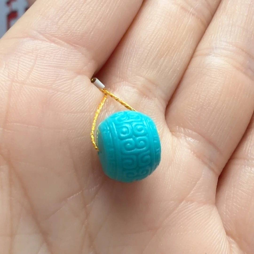 绿松石未镶嵌颈饰