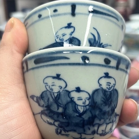 杯子宇*景德镇陶瓷主人杯