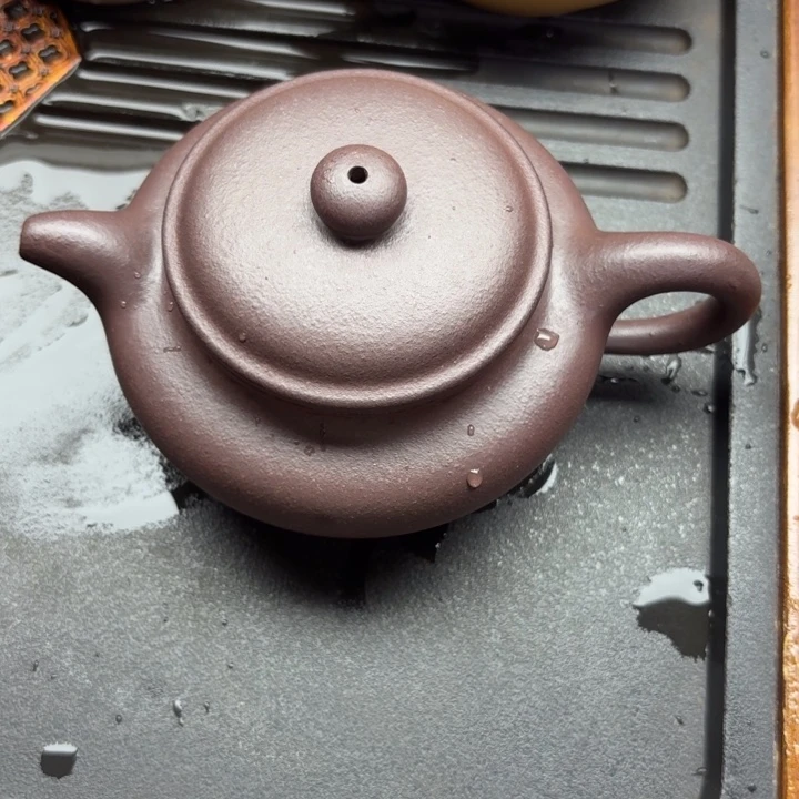 李***李茶壶紫砂原矿半手工天青泥仿古200cc