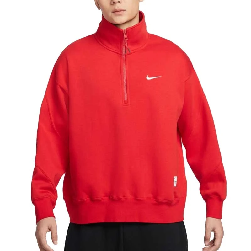 耐克/NIKE男子红色运动休闲长袖卫衣套头衫 HV8205657 #HB