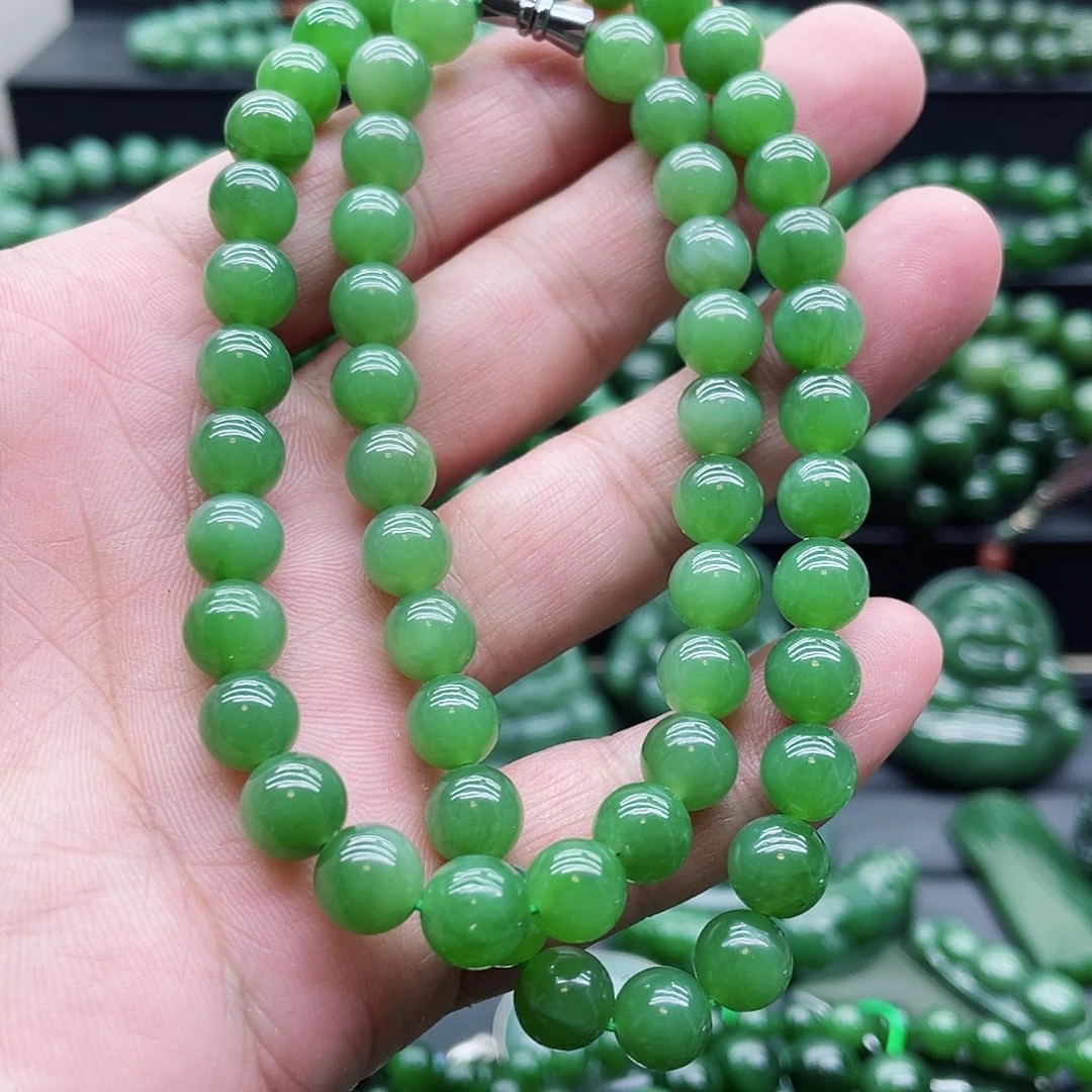 和田玉（碧玉）未镶嵌颈饰