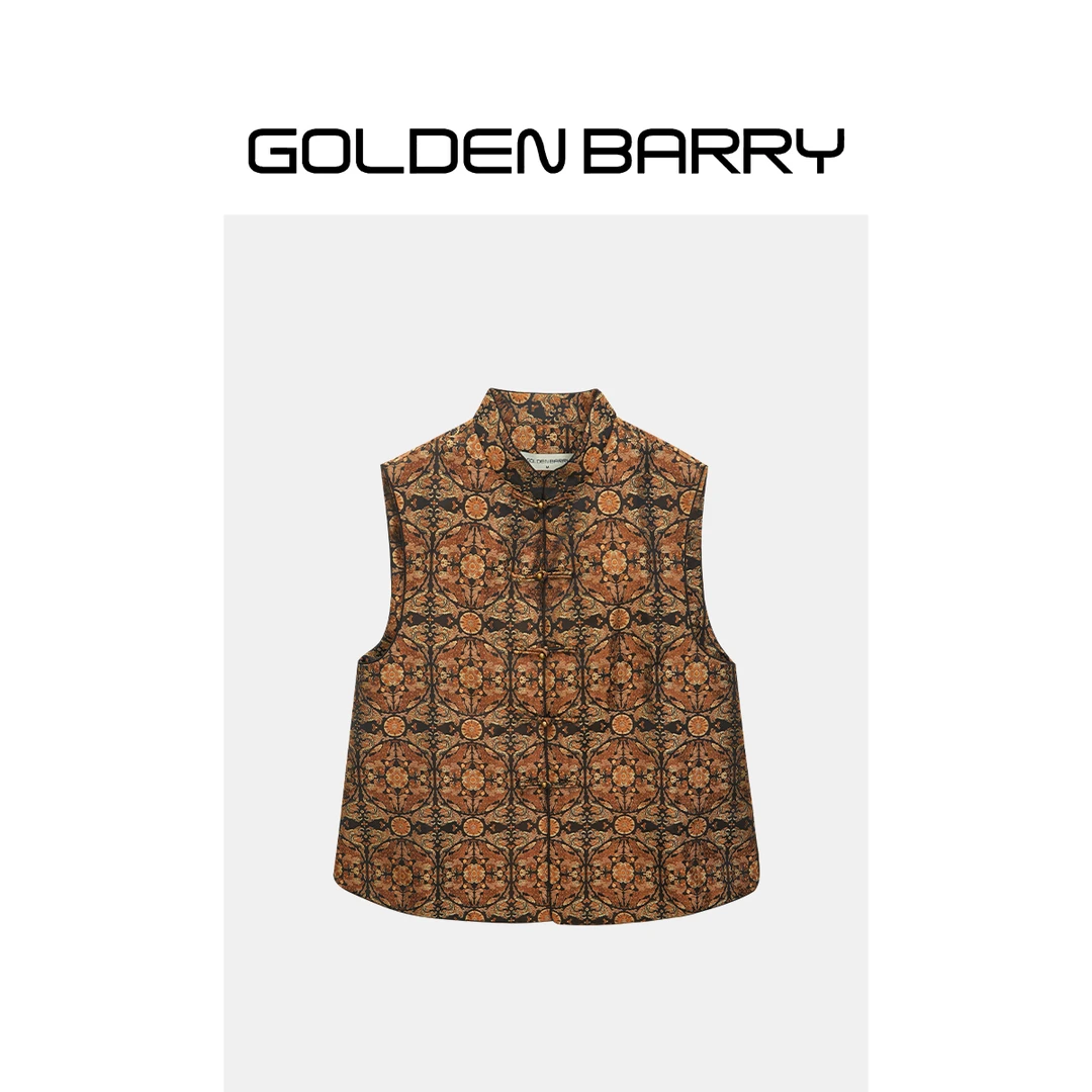 GOLDENBARRY|【福利】172006国风棉马甲【微瑕】