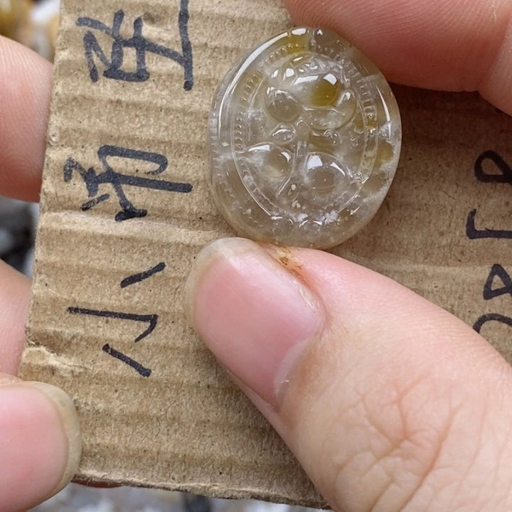 颈饰未镶嵌硅化珊瑚（珊瑚玉）财*