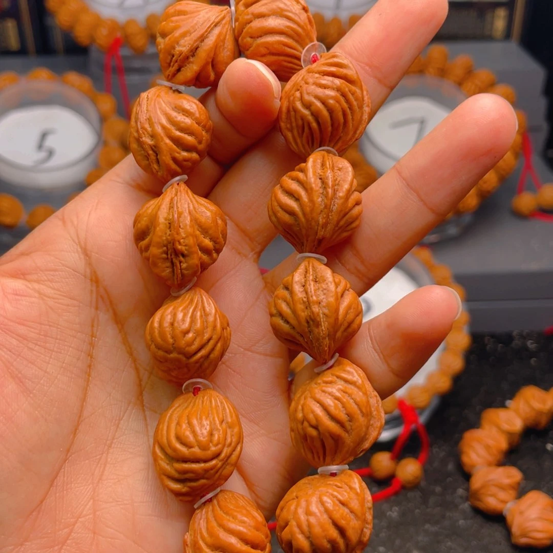 桃核手串生命之源开口笑少女型