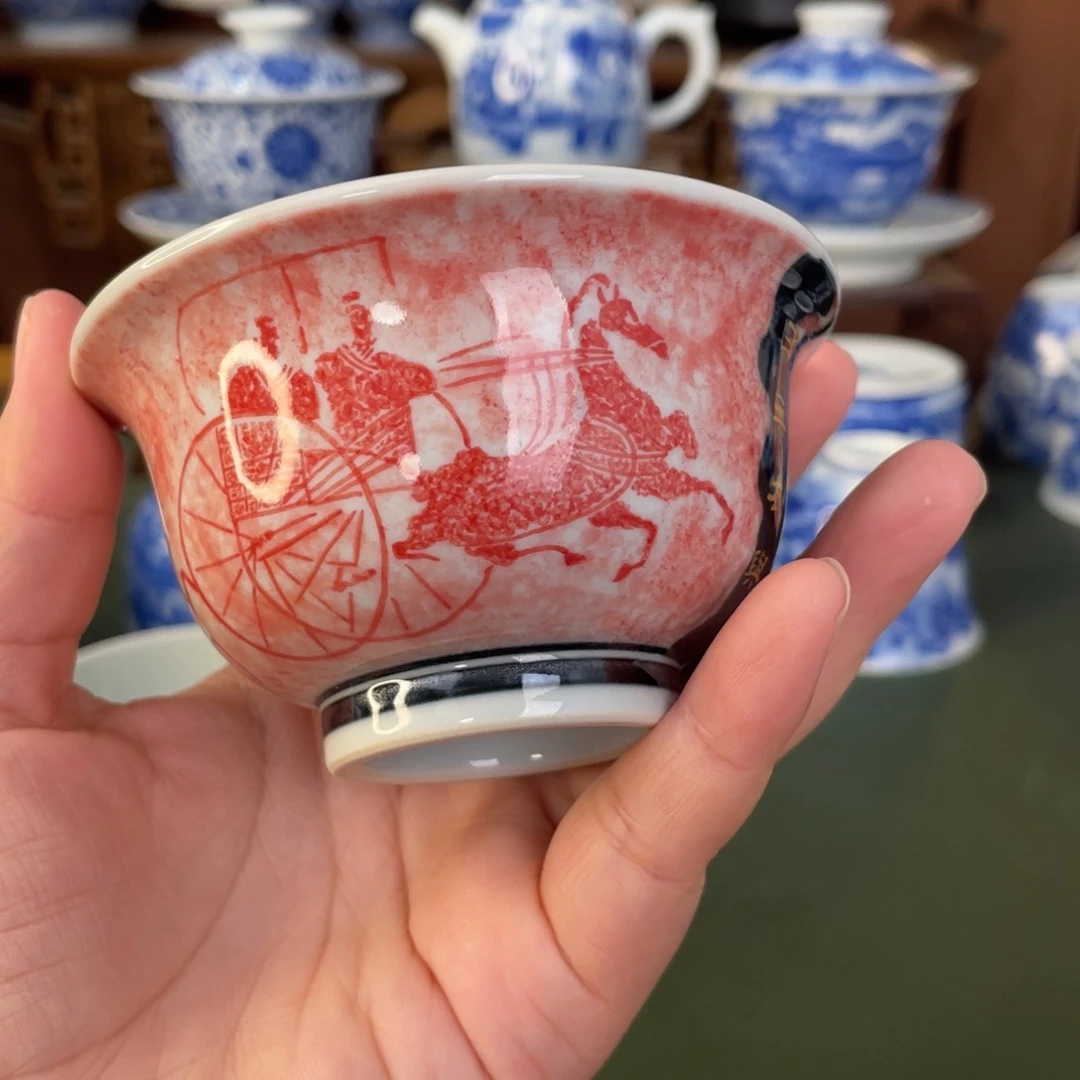 杯景德镇陶瓷手工手绘