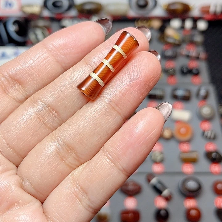 未镶嵌玛瑙/玉髓珠宝半成品