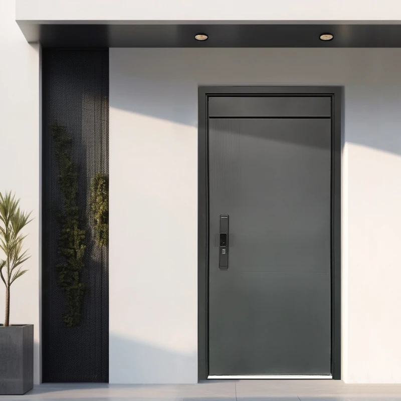 小帅智能防盗门家用入户门简约轻奢智能超甲级进户门门锁锌镁合金
