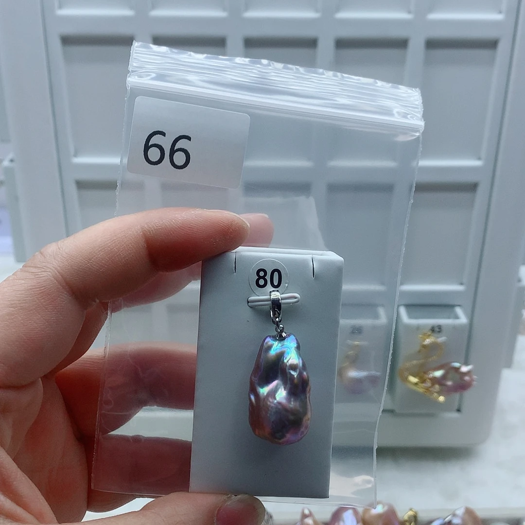 吊坠(不含链)合金淡水珍珠