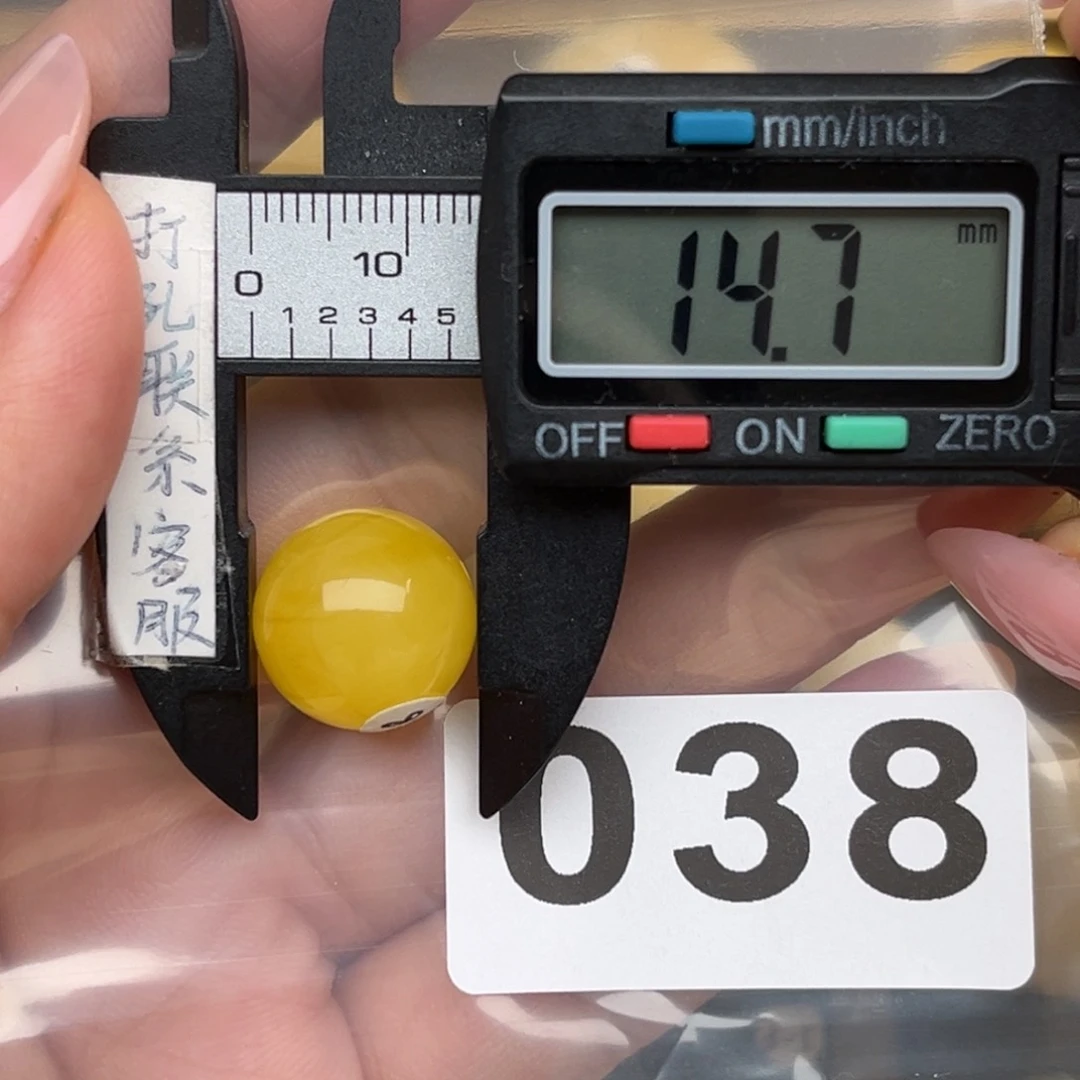 未镶嵌蜜蜡裸石火**果蜜蜡