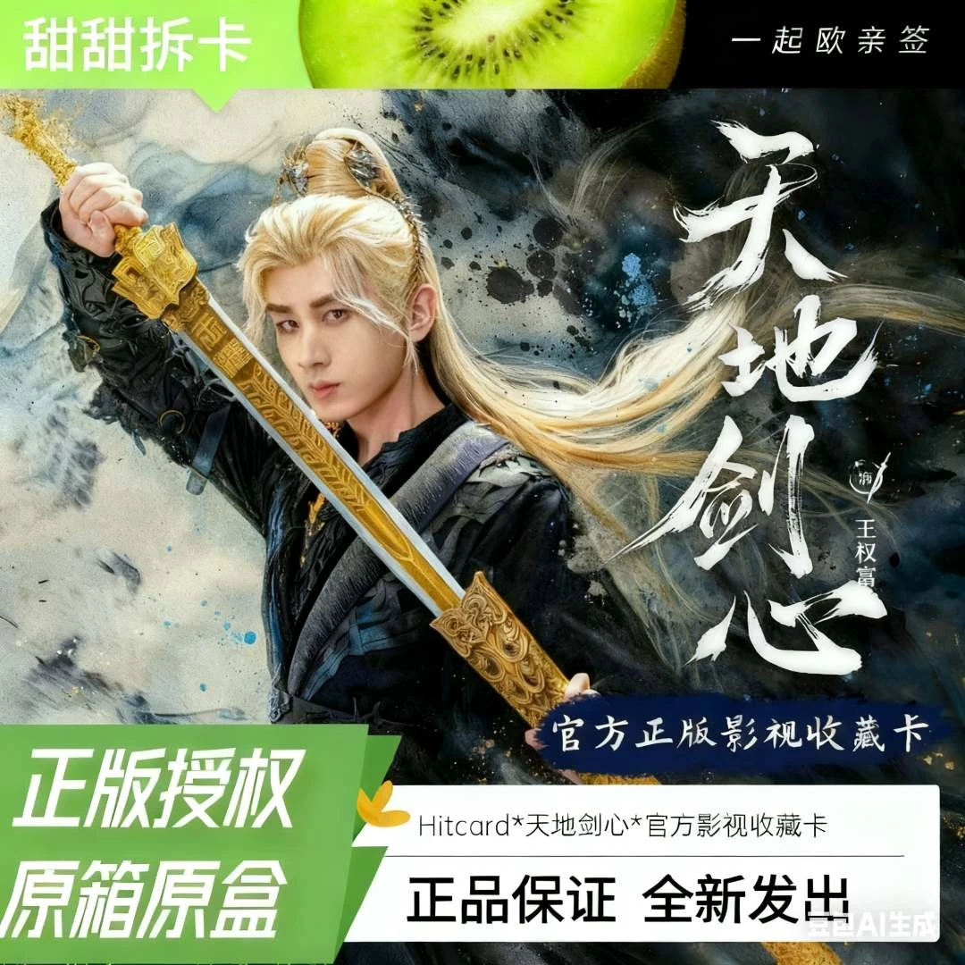甜【大胃王/爽叠】Hitcard天地剑心官方影视收藏卡盲盒【默认代拆】