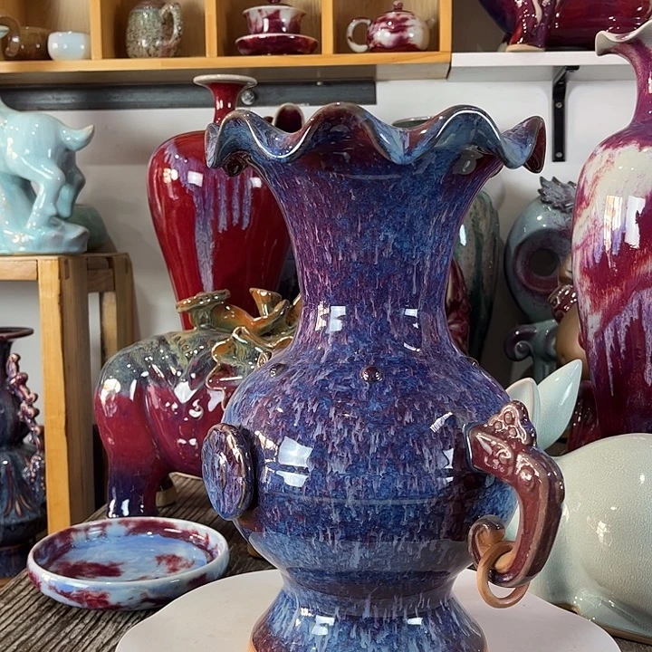 智***石瓷片神垕镇钧瓷艺术