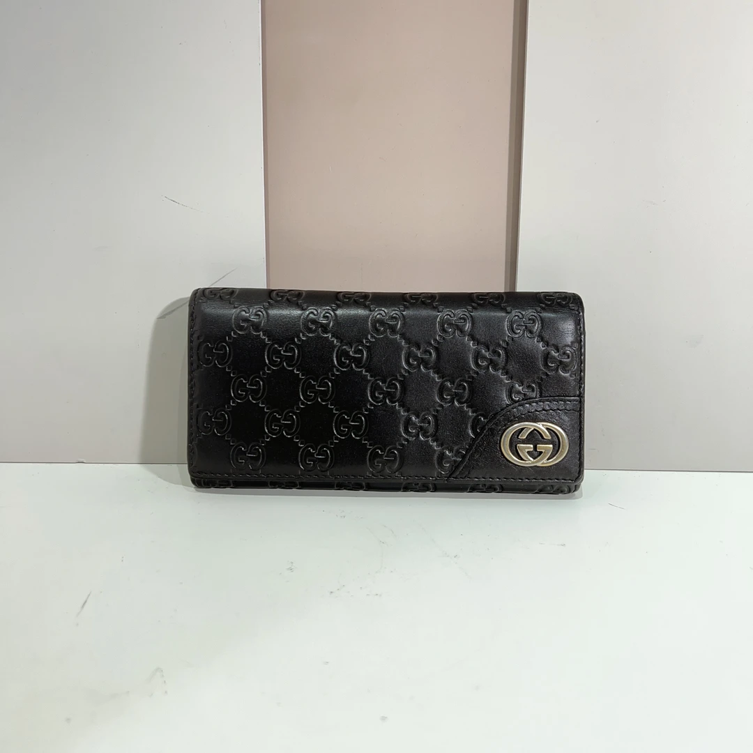 95新 GUCCI/古驰 Gucci古驰长款钱包a8069